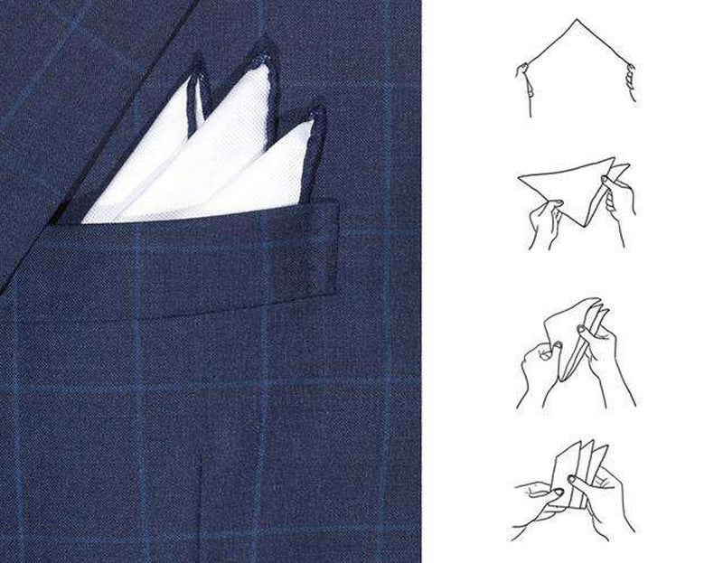 GUCHOL Boys Bow Tie Pocket Square Necktie - 3 Piece Set for Kids with Wedding Praty (White, 1-6 Year) - Image 5